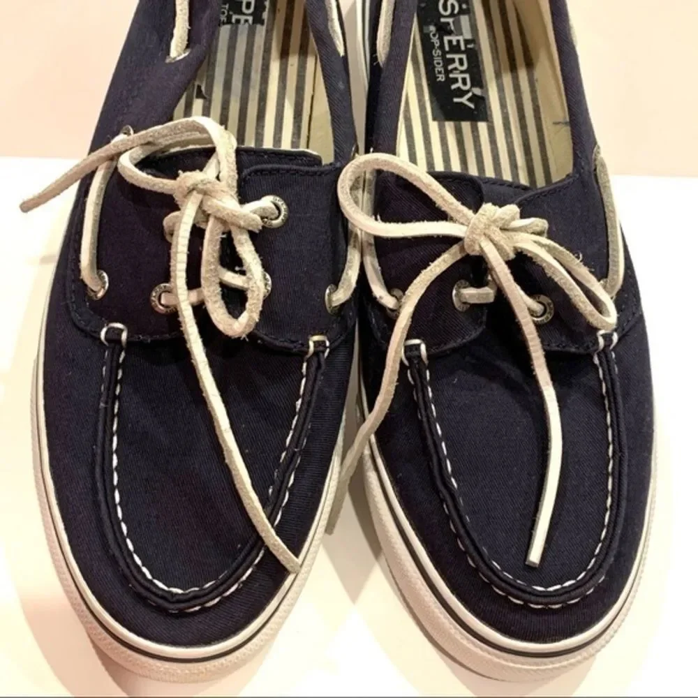 Sperry Canvas Bahama II‎ Oxford Sneakers Me…